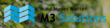 (주)엠쓰리솔루션<br />M3 solutions, Co., LTD LOGO