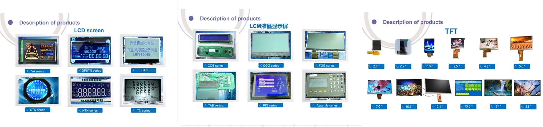 LCD Module & Touch Screen Module IMAGE
